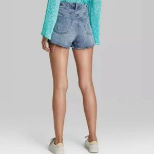 NWT Wild Fable Super High-Rise Cutoff Shorts, Medium Wash, Size 18